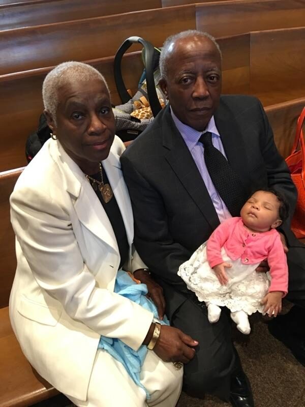 Herman Johnson at church