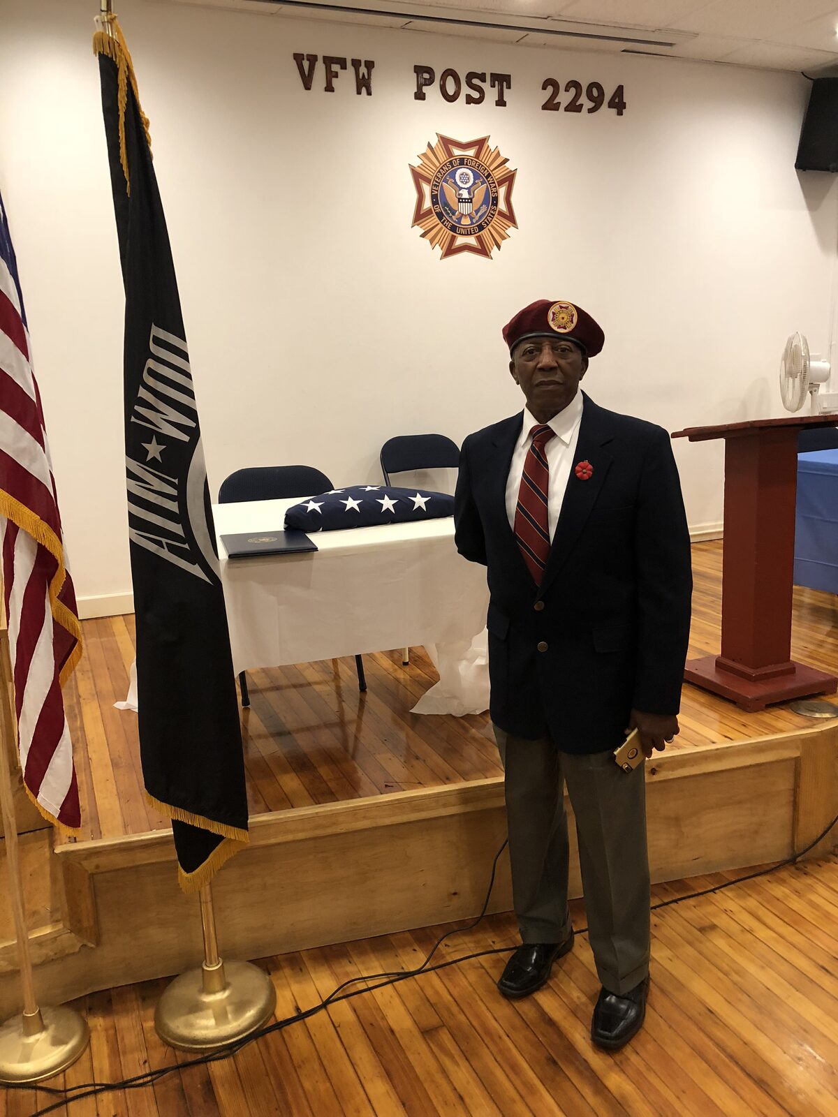 Herman Johnson, VFW