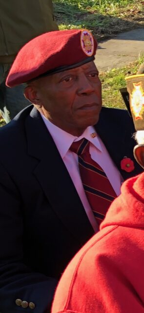 Herman Johnson in uniform
